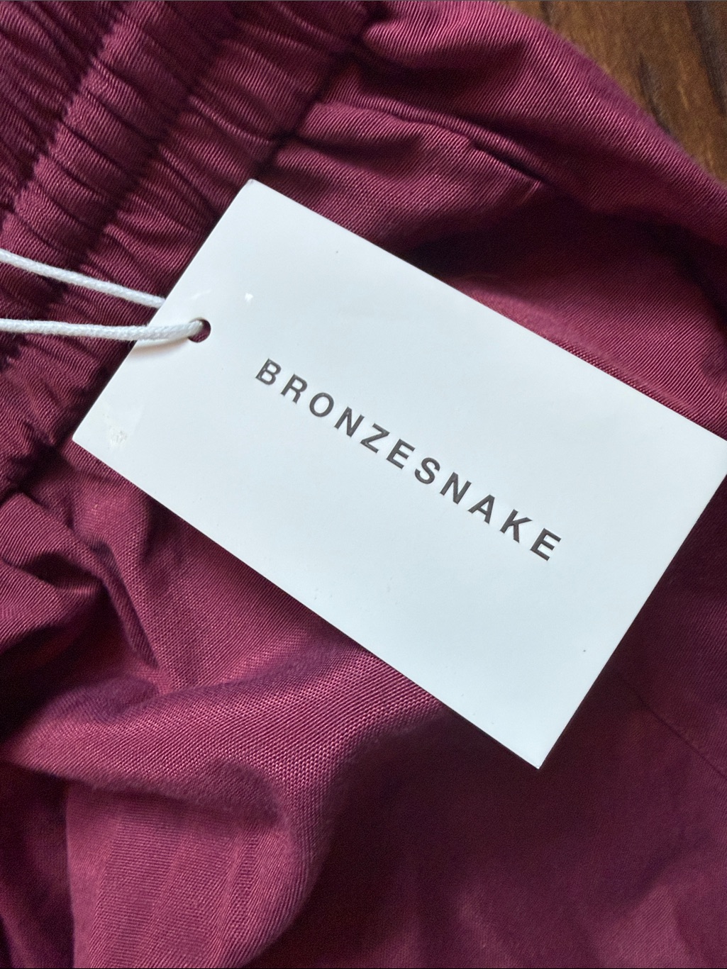 Nwt! Bronze Snake Lavinia Drawstring Cargo Pants, Size Small — image 8 of 8
